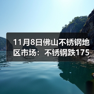 11月8日佛山不锈钢地区市场:不锈钢跌175,现货市场立冬更显“寒冷”?(图3) 11月8日佛山不锈钢地区市场:不锈钢跌175,现货市场立冬更显“寒冷”?(图3)
