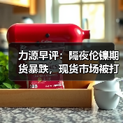 力源早评:隔夜伦镍期货暴跌,现货市场被打回原形(图2) 力源早评:隔夜伦镍期货暴跌,现货市场被打回原形(图2)