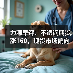 力源早评:不锈钢期货涨160,现货市场偏向稳价(图1) 力源早评:不锈钢期货涨160,现货市场偏向稳价(图1)