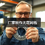 厂家制作天花网板