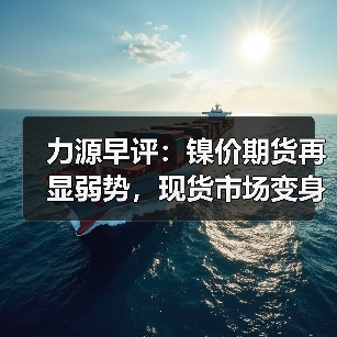 力源早评:镍价期货再显弱势,现货市场变身“扶不起的啊斗”(图1) 力源早评:镍价期货再显弱势,现货市场变身“扶不起的啊斗”(图1)