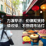力源早评:伦镍期货持续收绿,不锈钢市场打回原形(图1) 力源早评:伦镍期货持续收绿,不锈钢市场打回原形(图1)