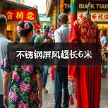 不锈钢屏风超长6米(图4) 不锈钢屏风超长6米(图4)