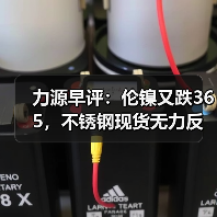 力源早评:伦镍又跌365,不锈钢现货无力反弹(图2) 力源早评:伦镍又跌365,不锈钢现货无力反弹(图2)