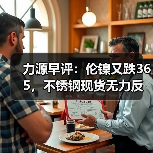 力源早评:伦镍又跌365,不锈钢现货无力反弹(图4) 力源早评:伦镍又跌365,不锈钢现货无力反弹(图4)