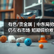 有色/贵金属 | 中东局势仍左右市场 短期铜价难以走出趋势行情(图3) 有色/贵金属 | 中东局势仍左右市场 短期铜价难以走出趋势行情(图3)