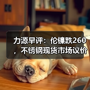 力源早评:伦镍跌260,不锈钢现货市场议价成交(图3) 力源早评:伦镍跌260,不锈钢现货市场议价成交(图3)