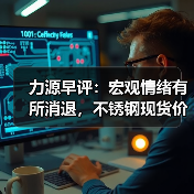 力源早评:宏观情绪有所消退,不锈钢现货价格一波三折(图2) 力源早评:宏观情绪有所消退,不锈钢现货价格一波三折(图2)