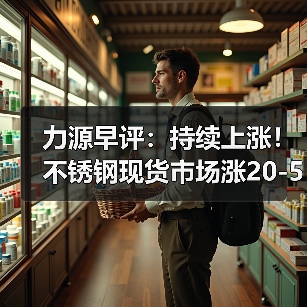 力源早评:持续上涨!不锈钢现货市场涨20-50!(图2) 力源早评:持续上涨!不锈钢现货市场涨20-50!(图2)