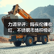 力源早评:隔夜伦镍收红,不锈钢市场积极调涨(图3) 力源早评:隔夜伦镍收红,不锈钢市场积极调涨(图3)