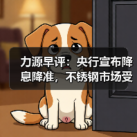 力源早评:央行宣布降息降准,不锈钢市场受益上探价格?(图1) 力源早评:央行宣布降息降准,不锈钢市场受益上探价格?(图1)