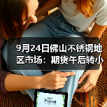 9月24日佛山不锈钢地区市场:期货午后转小涨,不锈钢市场报价会继续跌吗?(图3) 9月24日佛山不锈钢地区市场:期货午后转小涨,不锈钢市场报价会继续跌吗?(图3)