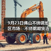 9月23日佛山不锈钢地区市场:不锈钢期货连跌超250,价格还坚守得住吗?(图4) 9月23日佛山不锈钢地区市场:不锈钢期货连跌超250,价格还坚守得住吗?(图4)