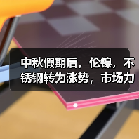 中秋假期后，伦镍，不锈钢转为涨势，市场力求保稳刺激交易？（图1）