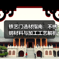 铁艺门选材指南：不锈钢材料与加工工艺解析（图4）