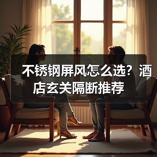 不锈钢屏风怎么选？酒店玄关隔断推荐（图1）