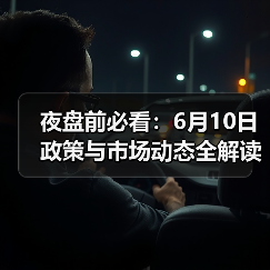 夜盘前必看：6月10日政策与市场动态全解读（图1）