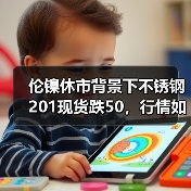 伦镍休市背景下不锈钢201现货跌50，行情如何解读？（图1）