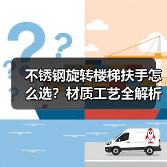 不锈钢旋转楼梯扶手怎么选？材质工艺全解析（图1）