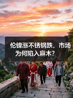 伦镍涨不锈钢跌,市场为何陷入麻木?(图1) 伦镍涨不锈钢跌,市场为何陷入麻木?(图1)