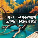 8月21日佛山不锈钢地区市场：不锈钢期货涨超100？市场却静静出货。（图4）
