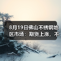 8月19日佛山不锈钢地区市场:期货上涨,不锈钢市场稳价出货。(图4) 8月19日佛山不锈钢地区市场:期货上涨,不锈钢市场稳价出货。(图4)