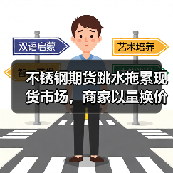 不锈钢期货跳水拖累现货市场,商家以量换价促成交?(图1) 不锈钢期货跳水拖累现货市场,商家以量换价促成交?(图1)