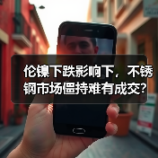 伦镍下跌影响下,不锈钢市场僵持难有成交?(图2) 伦镍下跌影响下,不锈钢市场僵持难有成交?(图2)