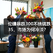 伦镍暴跌300不锈钢跌135,市场为何冷淡?(图4) 伦镍暴跌300不锈钢跌135,市场为何冷淡?(图4)