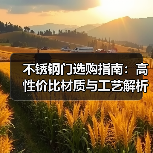 不锈钢门选购指南:高性价比材质与工艺解析(图3) 不锈钢门选购指南:高性价比材质与工艺解析(图3)
