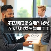 不锈钢门怎么选?揭秘五大热门材质与加工工艺(图4) 不锈钢门怎么选?揭秘五大热门材质与加工工艺(图4)