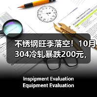 不锈钢旺季落空！10月304冷轧暴跌200元，为何逆势下跌？（图3）
