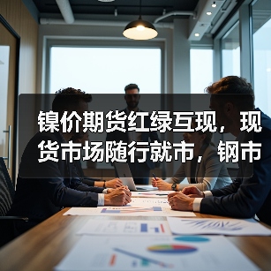 镍价期货红绿互现,现货市场随行就市,钢市困境难解(图1) 镍价期货红绿互现,现货市场随行就市,钢市困境难解(图1)