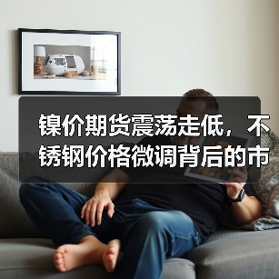 镍价期货震荡走低，不锈钢价格微调背后的市场信号？（图1）