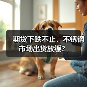 期货下跌不止，不锈钢市场出货放缓？（图1）