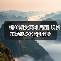 镍价期货两难局面 现货市场跌50让利出货（图4）