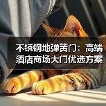 不锈钢地弹簧门：高端酒店商场大门优选方案（图4）