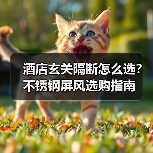 酒店玄关隔断怎么选？不锈钢屏风选购指南（图2）