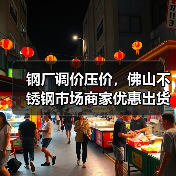 钢厂调价压价，佛山不锈钢市场商家优惠出货（图4）