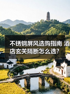 不锈钢屏风选购指南 酒店玄关隔断怎么选?(图3) 不锈钢屏风选购指南 酒店玄关隔断怎么选?(图3)