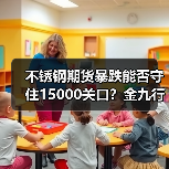 不锈钢期货暴跌能否守住15000关口?金九行情是否仍存希望?(图1) 不锈钢期货暴跌能否守住15000关口?金九行情是否仍存希望?(图1)
