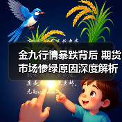 金九行情暴跌背后 期货市场惨绿原因深度解析(图1) 金九行情暴跌背后 期货市场惨绿原因深度解析(图1)