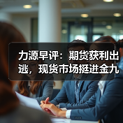 力源早评:期货获利出逃,现货市场挺进金九反而跌价?(图1) 力源早评:期货获利出逃,现货市场挺进金九反而跌价?(图1)