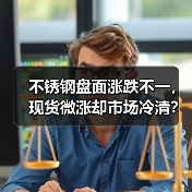 不锈钢盘面涨跌不一，现货微涨却市场冷清？（图1）