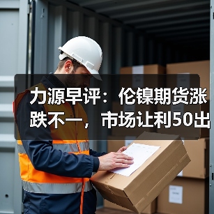 力源早评:伦镍期货涨跌不一,市场让利50出货为主(图4) 力源早评:伦镍期货涨跌不一,市场让利50出货为主(图4)
