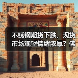不锈钢期货下跌,现货市场观望情绪浓厚?佛山地区最新市场分析(图4) 不锈钢期货下跌,现货市场观望情绪浓厚?佛山地区最新市场分析(图4)