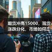 期货冲高15000,现货涨跌分化,市场如何走?(图1) 期货冲高15000,现货涨跌分化,市场如何走?(图1)
