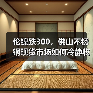 伦镍跌300,佛山不锈钢现货市场如何冷静收尾?(图1) 伦镍跌300,佛山不锈钢现货市场如何冷静收尾?(图1)