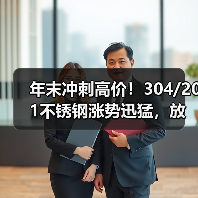 年末冲刺高价！304/201不锈钢涨势迅猛，放假不放价？（图4）