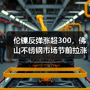 伦镍反弹涨超300,佛山不锈钢市场节前拉涨,价格将如何走?(图2) 伦镍反弹涨超300,佛山不锈钢市场节前拉涨,价格将如何走?(图2)